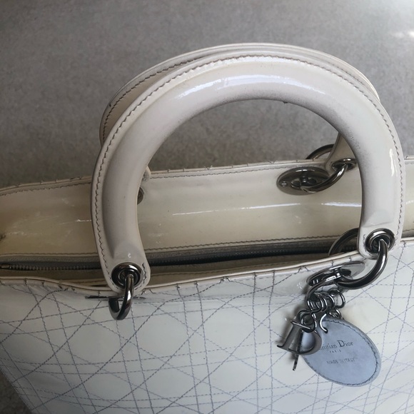 Authentic Lady Dior Satchel Bag - Picture 8 of 14